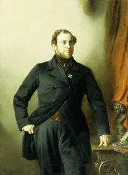 Porträtt av Dr, 1853