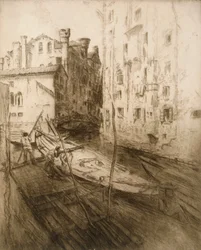 Det judiska gettot i Venedig, 1906.