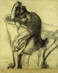 Efter badet; Après le Bain, 1899