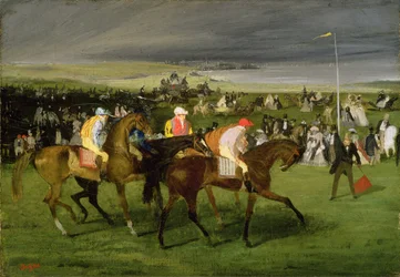 At the Races: The Start, c.1860-62