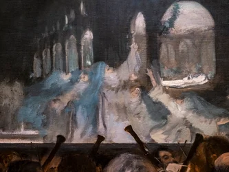 Balett av Robert djävulen (detalj). 1876. Olja på duk.