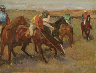 Före loppet, c.1882