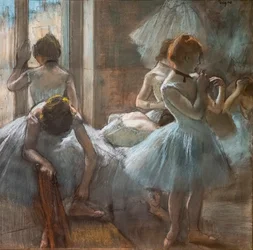Dansare. 1884-1885. Pastell på papper.