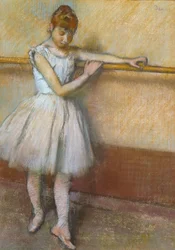 "Dansare vid baren" av Edgar Degas, ca 1885