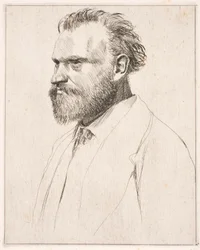 Edouard Manet. Porträtt i bröstlängd