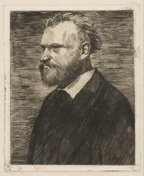 Édouard Manet, porträtt i bröstlängd