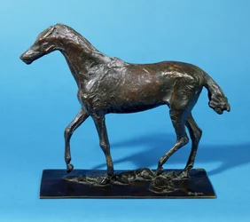 Hästvandring (brons)