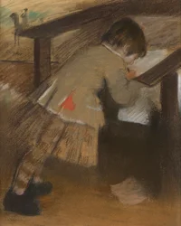 Jacques de Nittis som barn