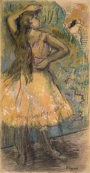 Dansaren, ca 1888 (pastell på papper)