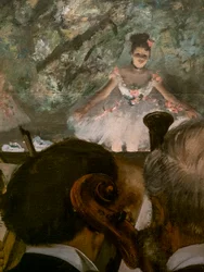 Les Musiciens (detalj). 1872-1873, återupptagen omkring 1874-1876. Olja på duk.
