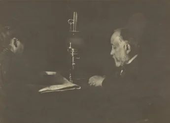 Louise Halévy läser för Degas