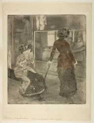 Mary Cassatt på Louvren: Det etruskiska galleriet