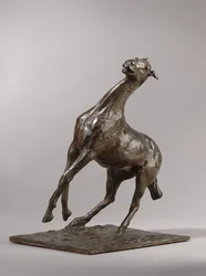 Uppfödningshäst, modellerad c.1870-tal, gjuten 1919-21