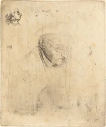 René-Hilaire de Gas, farfar till konstnären, 1856.