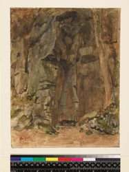 Stenar vid Bagnoles-De-L"Orne, före 1917