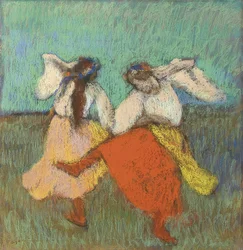 Ryska dansare (Danseuses Russes). Omkring 1899