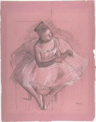 Sittande dansare