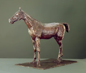 Stående häst (brons)