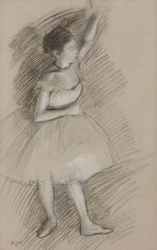 Studie av en dansare; Studie av en dansare, 1873-1874