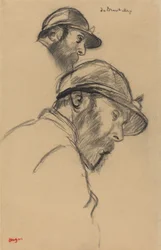 Studie av en jockey (M. de Broutelles)