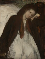 Konvalescenten, ca 1872-januari 1887 (olja på duk)