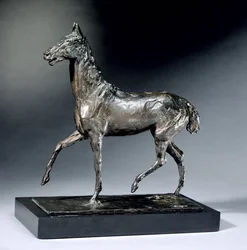 Travhäst (brons)
