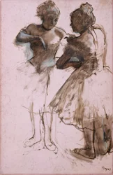 Två dansare, 1873.