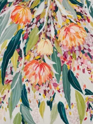 En färgsprakande blomsterkaskad