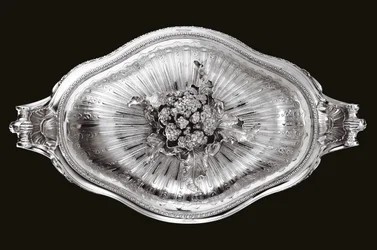 Louis XV terrin, lock och foder