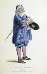 Chrysale , graverad av L.Wolff, 1800-talet