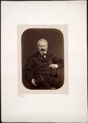 Porträtt av Victor Hugo på Guernsey