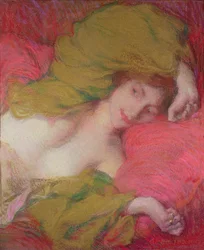 Farniente (pastell på papper)