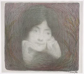 The Prints Album of the Vollard Gallery: Mlle. Mornéo från Comédie-Française