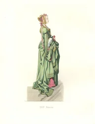 Den flamländska damen väntar