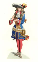 fransk kunglig officer