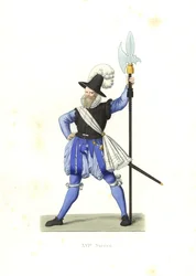 Heinrich Schmid, schweizisk hellebardier