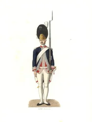 Soldat från det franska gardet