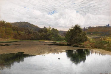 Leith Hill, från Broadmoor, Surrey