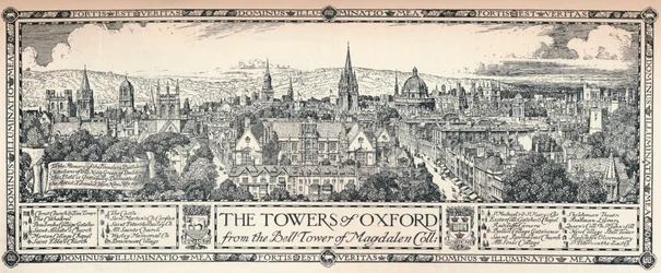 The Towers of Oxford, 1905