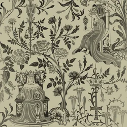 Lords & Ladies april 1928 (gouache på papper)