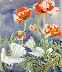 Peace c1920 (gouache på papper)