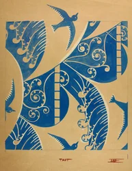 Taut, ca 1930 (gouache på papper)