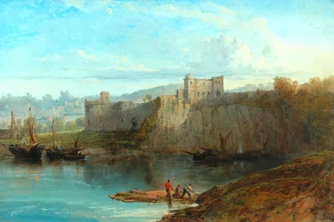 Chepstow Castle On The Wye, 1872