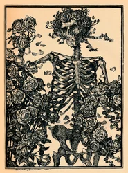 Illustration till Omar Khayyams Rubaiyat, 1900
