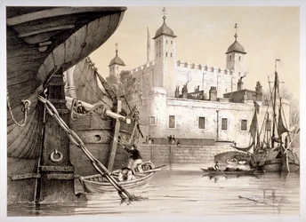 Tower of London, c1840