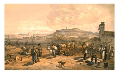 Kertch från norr, 1855.