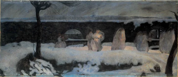 Begravning Bianco White Funeral, 1901.