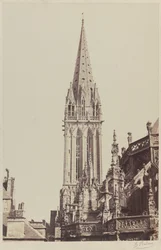 Saint-Pierre-kyrkan, Caen,1855 (foto)