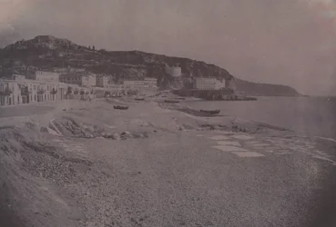 Les Ponchettes i Nice, ca 1855 (foto)