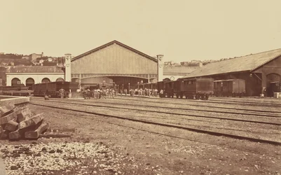 Lyon. Perrache station